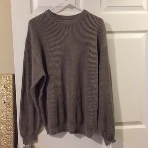 Green Gray Vintage Sweater